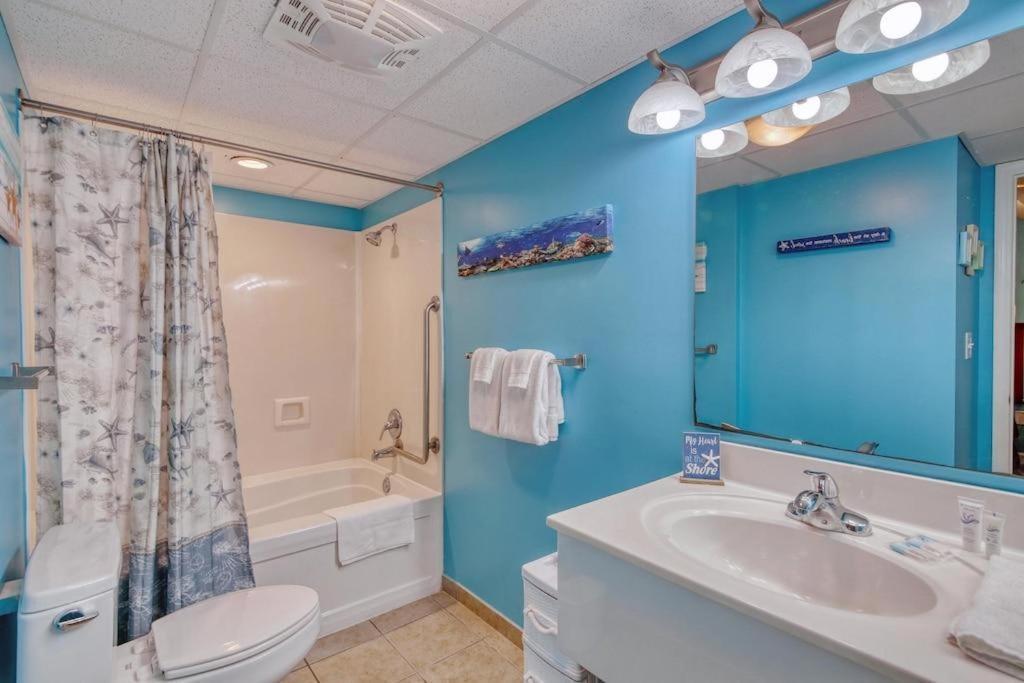 マートルビーチ 2501 S Ocean Blvd, 0929 - Ocean View Sleeps 8ヴィラ エクステリア 写真