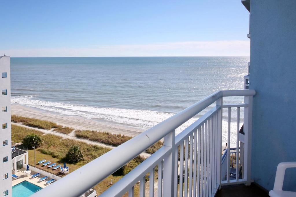 マートルビーチ 2501 S Ocean Blvd, 0929 - Ocean View Sleeps 8ヴィラ エクステリア 写真