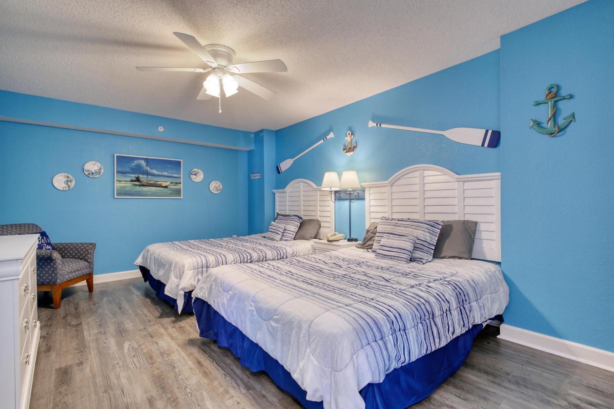 マートルビーチ 2501 S Ocean Blvd, 0929 - Ocean View Sleeps 8ヴィラ エクステリア 写真