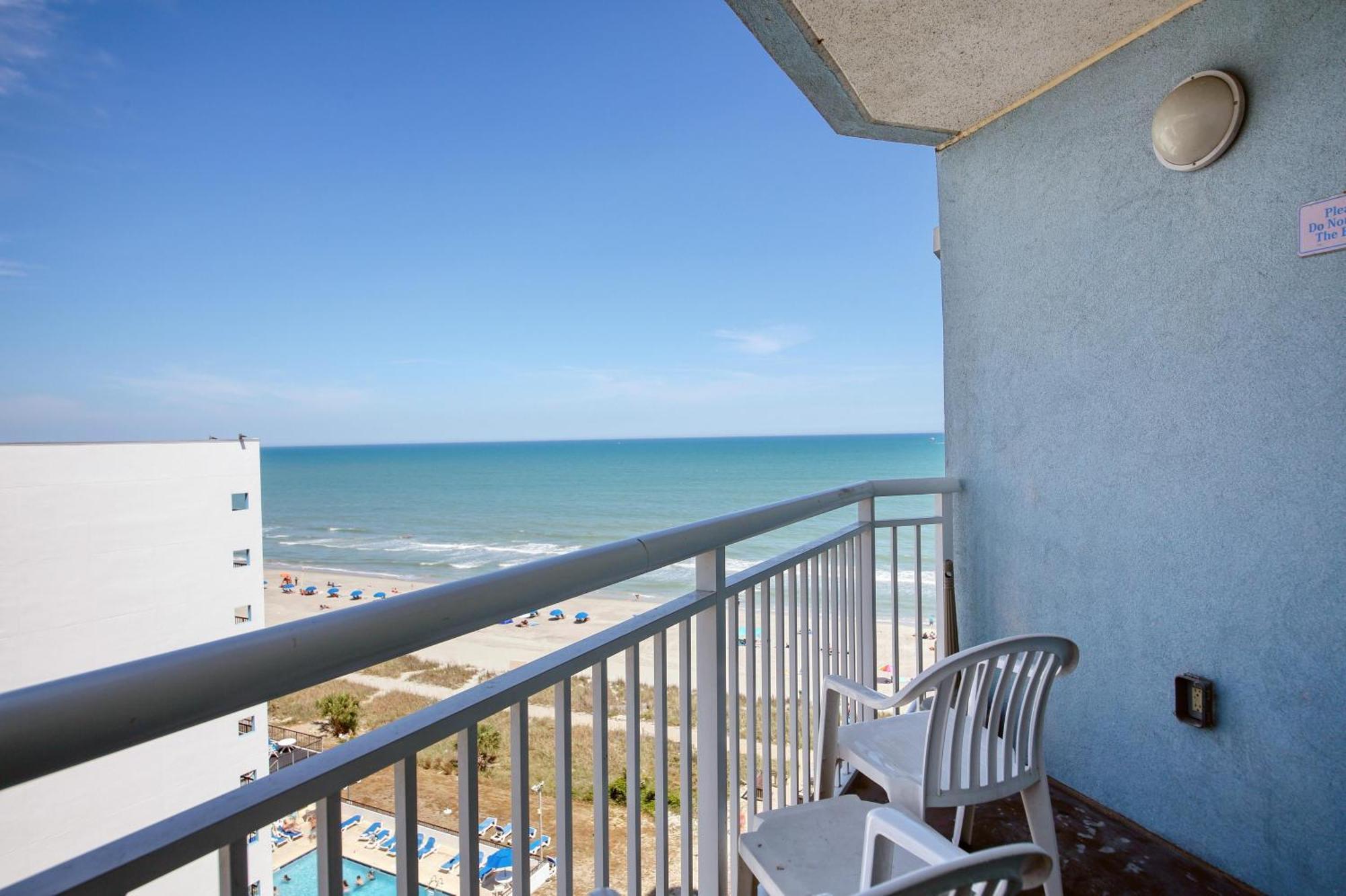 マートルビーチ 2501 S Ocean Blvd, 0929 - Ocean View Sleeps 8ヴィラ エクステリア 写真
